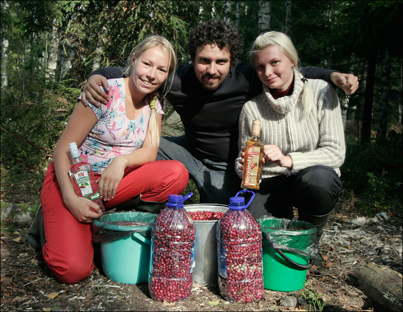 Блондинки+водка=клюква : 2008, сентябрь - клюква, 2 дубля