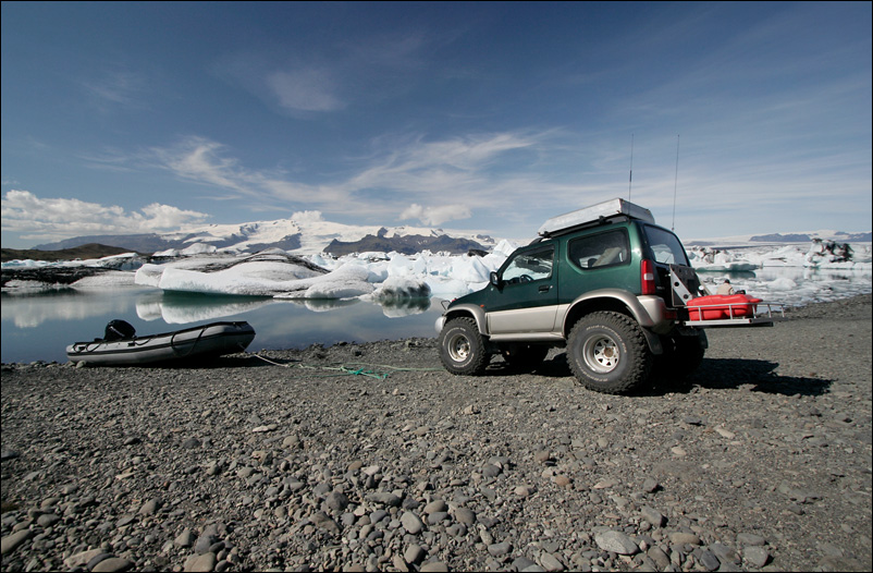 На берегу озера Jökulsárlón : 2008, август - Исландия (Iceland)