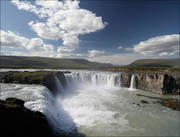 Goðafoss (Водопад Богов), один из красивейших в Исландии : 2008, август - Исландия (Iceland)