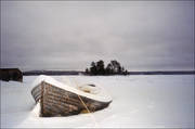 У самого Белого Моря : 2004, январь - Пинега, Белое море